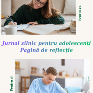 Jurnal zilnic pentru adolescenți - Paginǎ de reflecție (print)